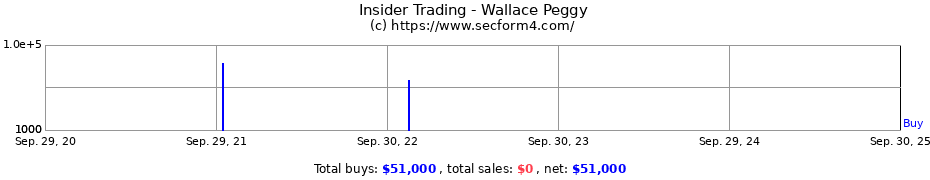 Insider Trading Transactions for Wallace Peggy