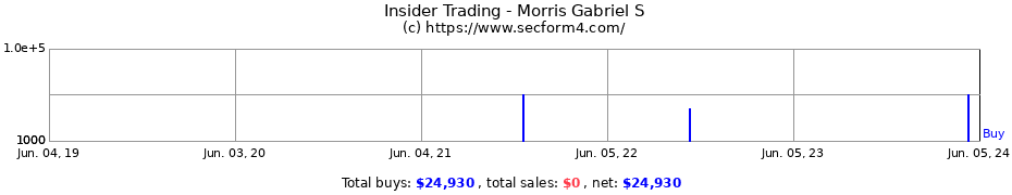 Insider Trading Transactions for Morris Gabriel S