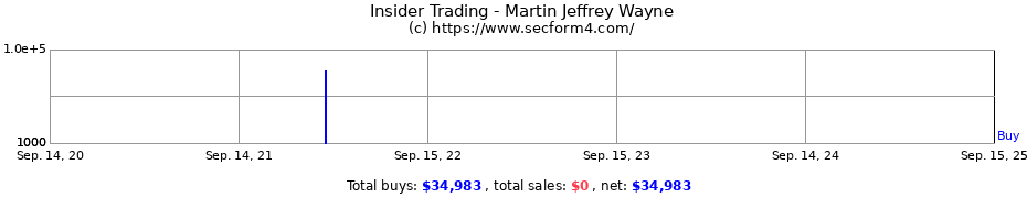 Insider Trading Transactions for Martin Jeffrey Wayne