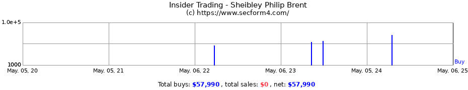 Insider Trading Transactions for Sheibley Philip Brent