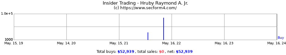 Insider Trading Transactions for Hruby Raymond A. Jr.