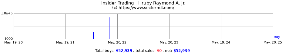 Insider Trading Transactions for Hruby Raymond A. Jr.