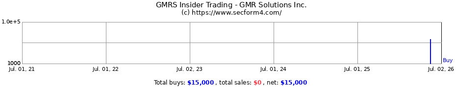 Insider Trading Transactions for GMR Solutions Inc.
