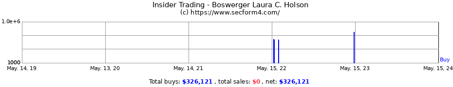 Insider Trading Transactions for Boswerger Laura C. Holson