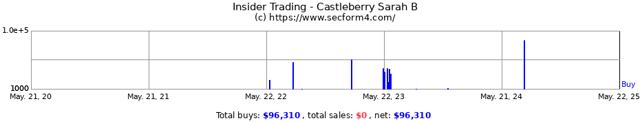 Insider Trading Transactions for Castleberry Sarah B