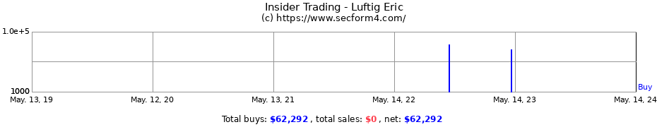 Insider Trading Transactions for Luftig Eric