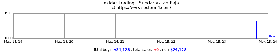 Insider Trading Transactions for Sundararajan Raja