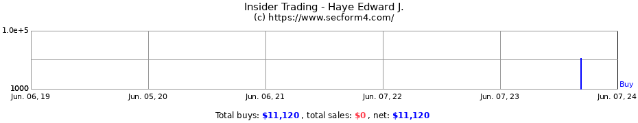 Insider Trading Transactions for Haye Edward J.