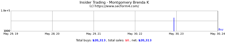 Insider Trading Transactions for Montgomery Brenda K