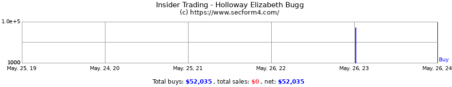 Insider Trading Transactions for Holloway Elizabeth Bugg