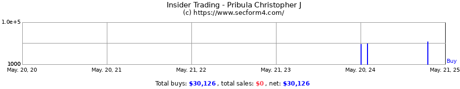 Insider Trading Transactions for Pribula Christopher J