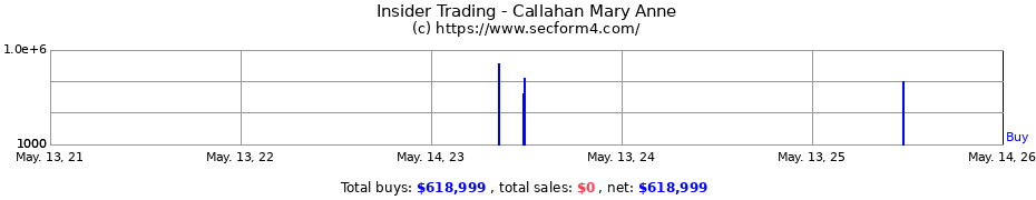 Insider Trading Transactions for Callahan Mary Anne