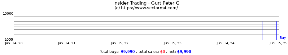 Insider Trading Transactions for Gurt Peter G