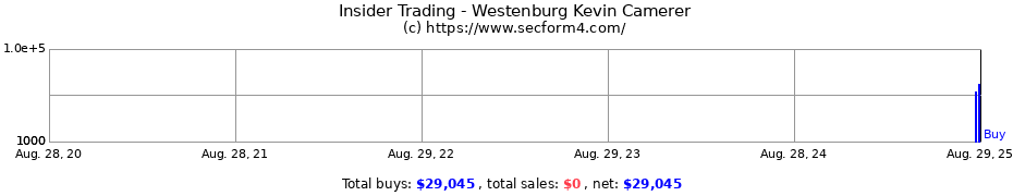 Insider Trading Transactions for Westenburg Kevin Camerer