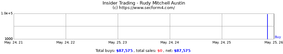 Insider Trading Transactions for Rudy Mitchell Austin